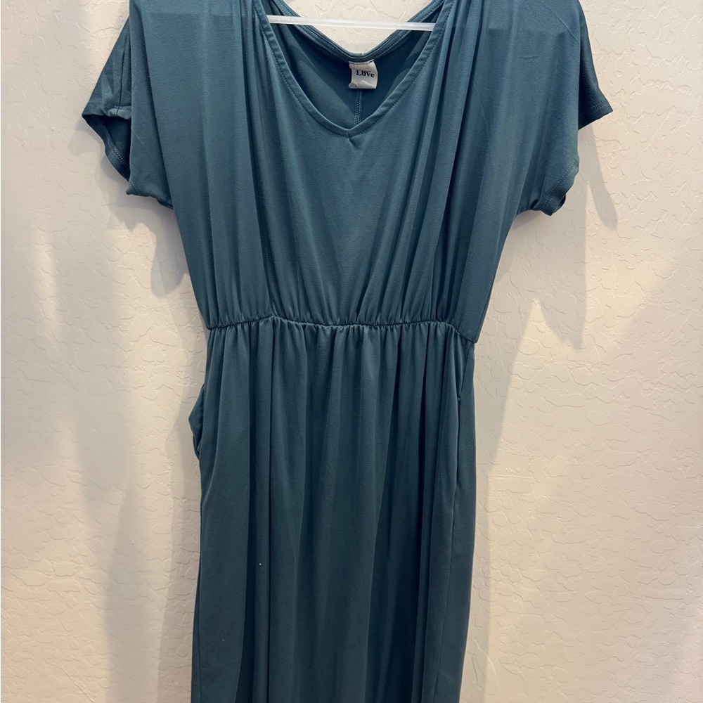 Luxe Teal Women's Dress
